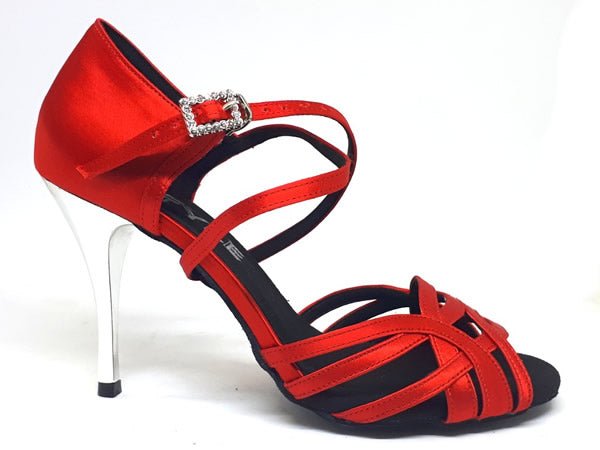 Crystal red - Stiletto for salsa and bachata dancing