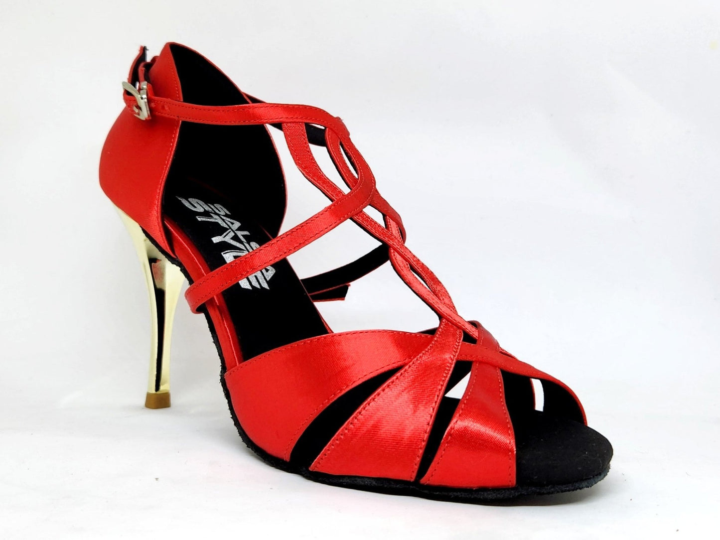 Galena Red - Stiletto for salsa and bachata dancing