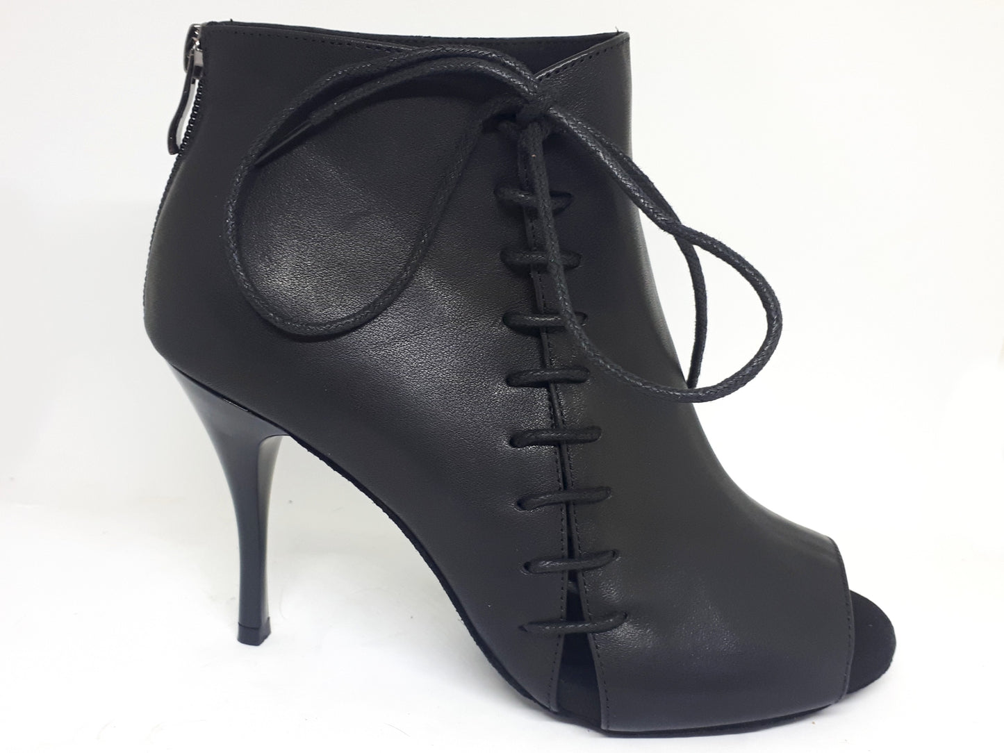 Lazuli Cuir Noir - Stiletto