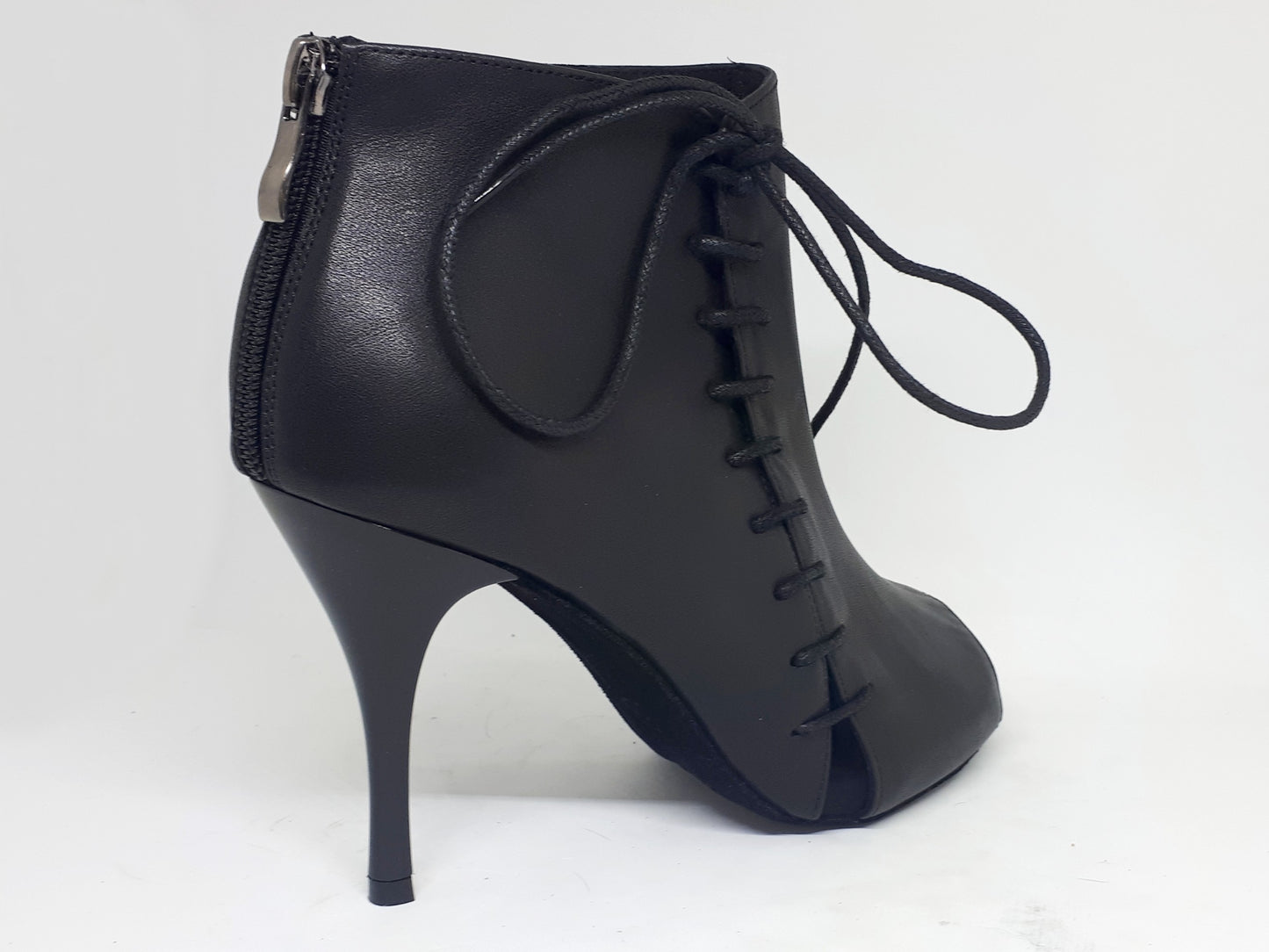 Lazuli Cuir Noir - Stiletto