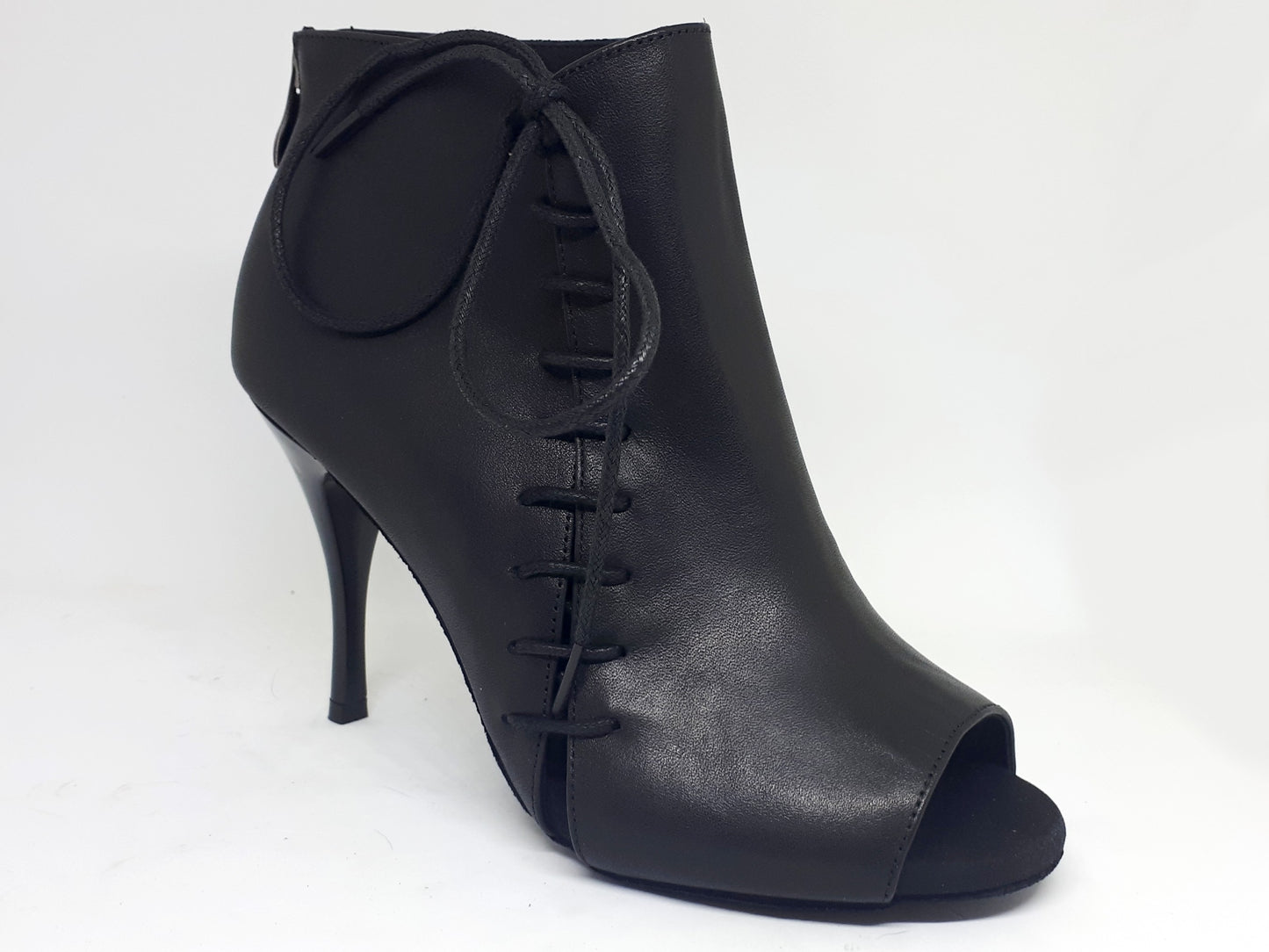 Lazuli Cuir Noir - Stiletto