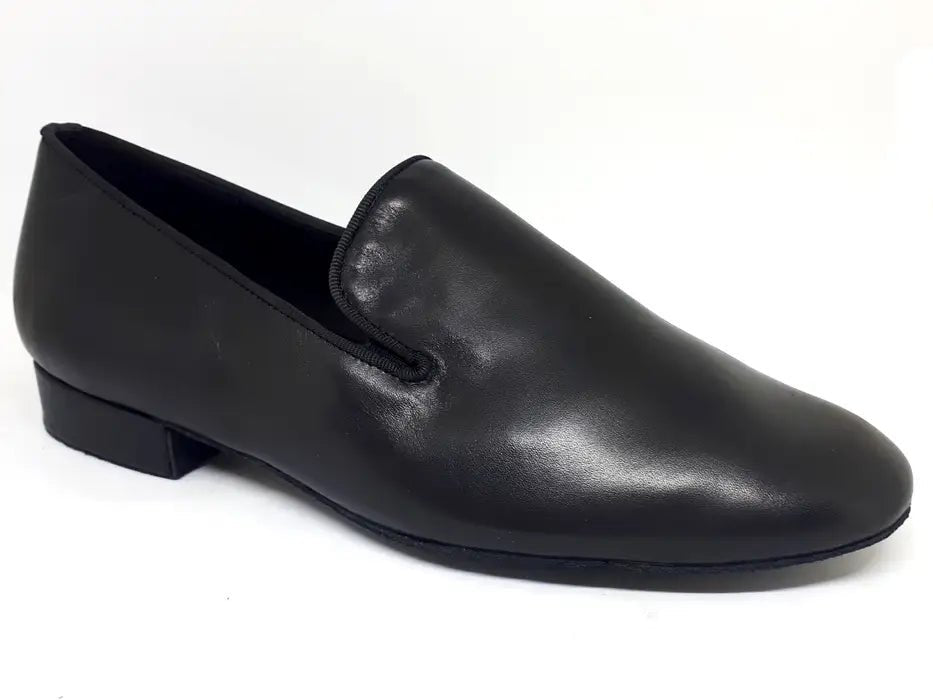 Loafer Black Leather for salsa and bachata dancing