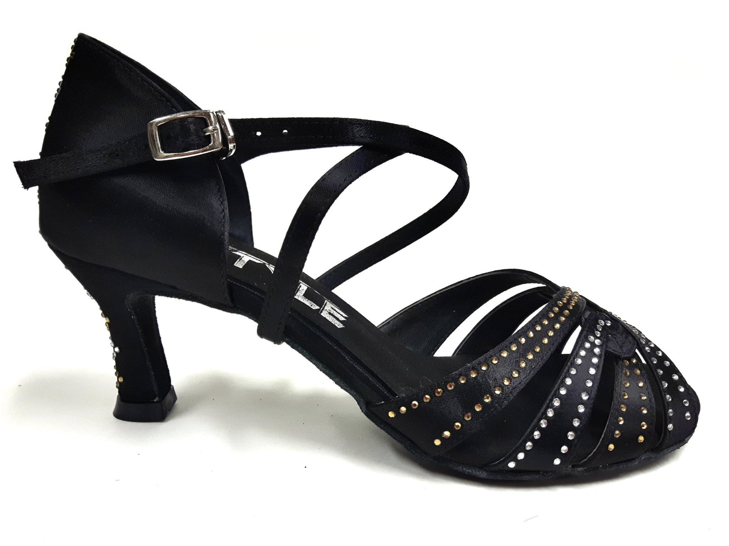 Mica Black - 2.5" for salsa and bachata dancing