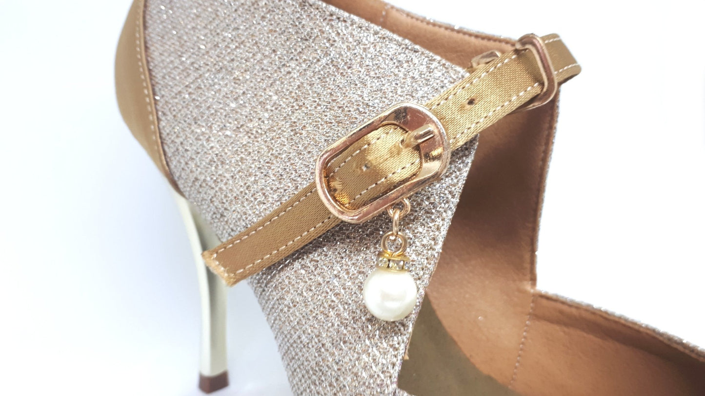 Olivine Gold - Stiletto for salsa and bachata dancing