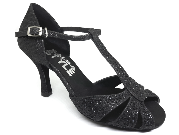 Orlena Metallic Black - 3"