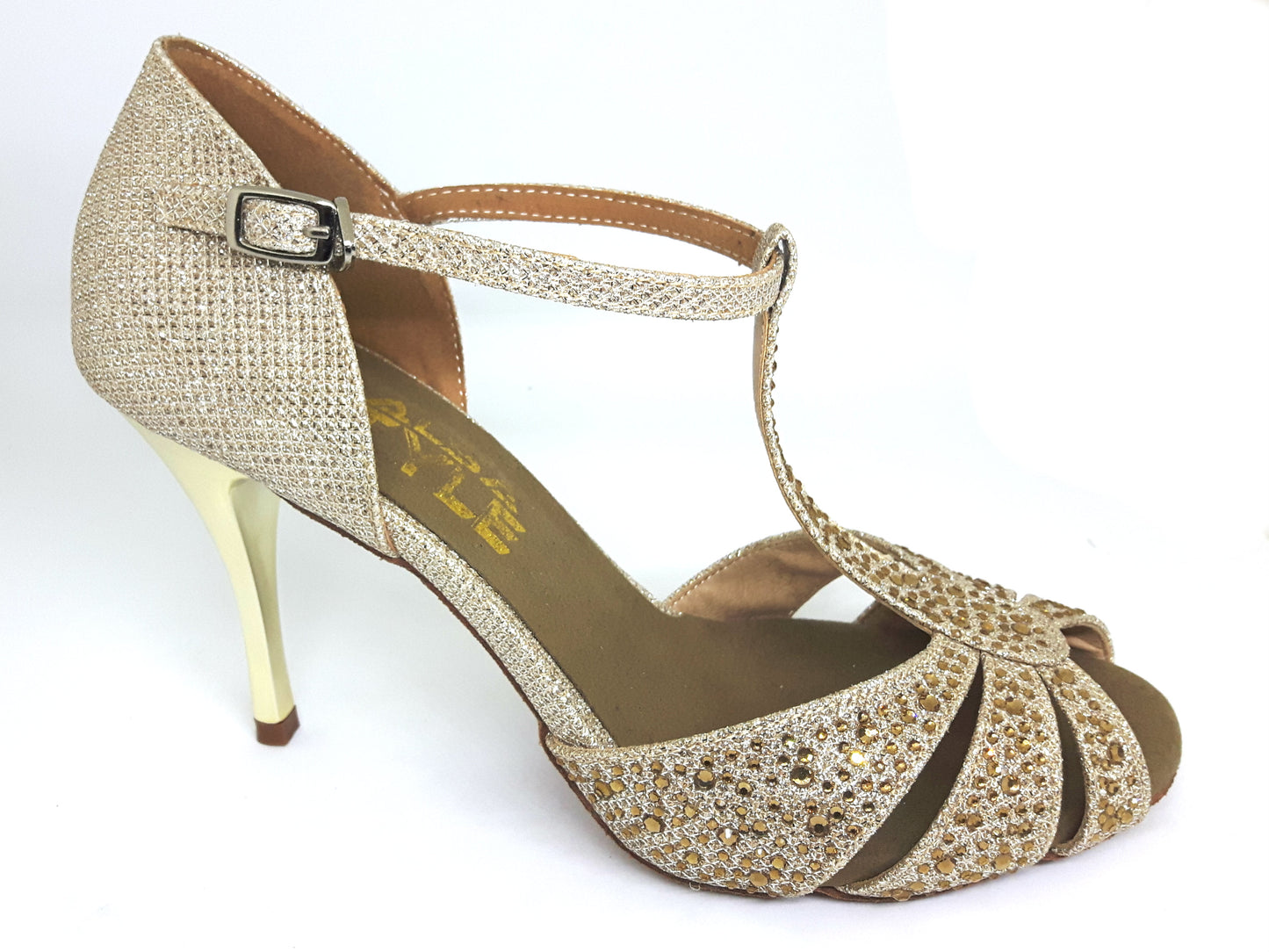 Orlena Metallic Gold - Stiletto