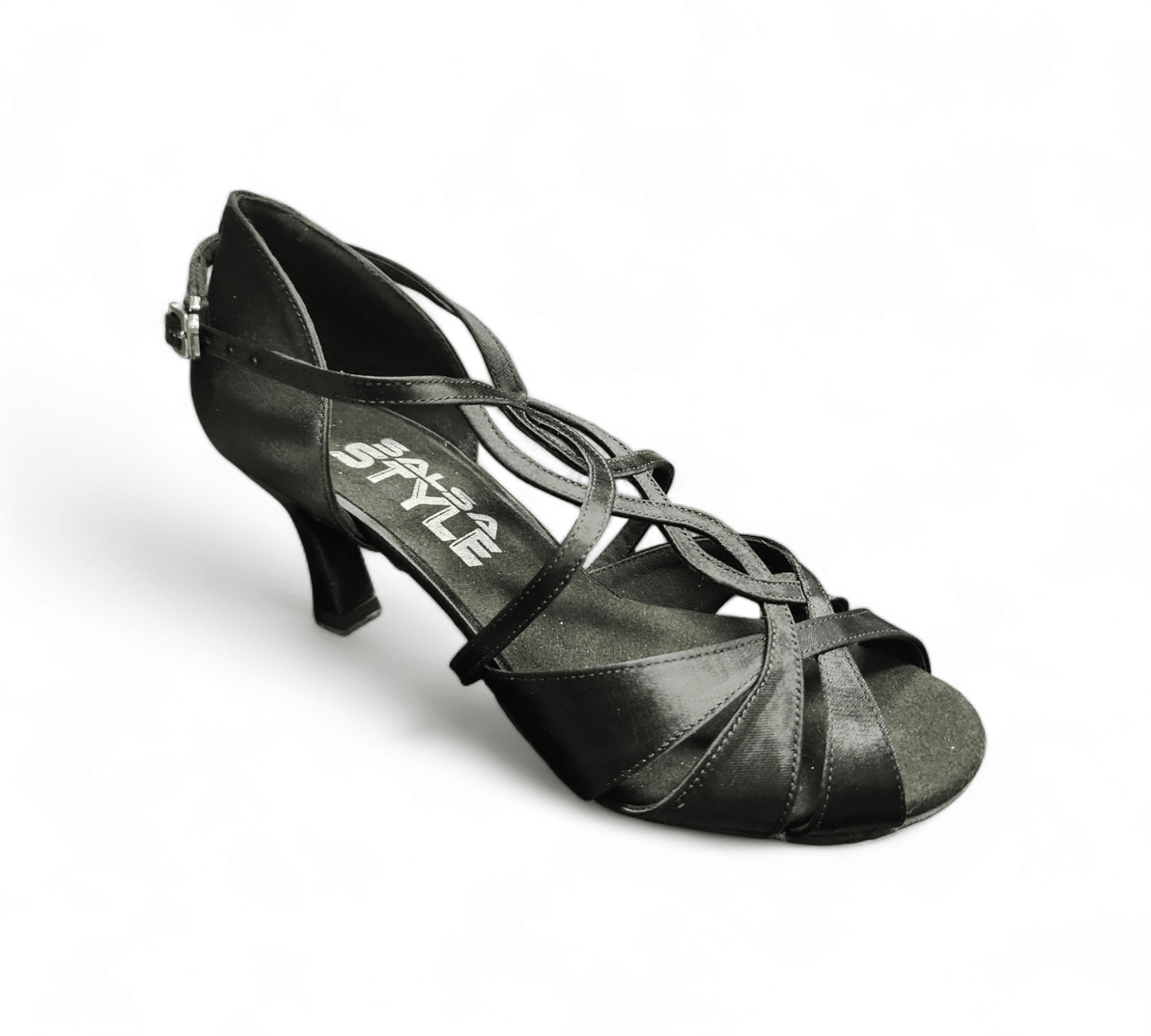 Galena black - 2.5" for salsa and bachata dancing