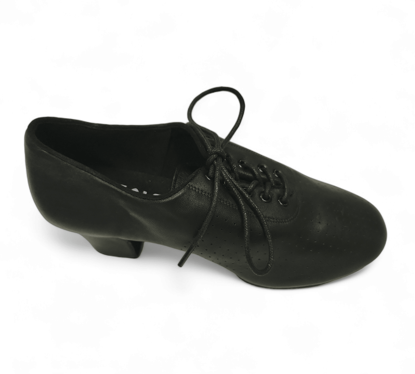 Practice heel - Black Leather for salsa and bachata dancing