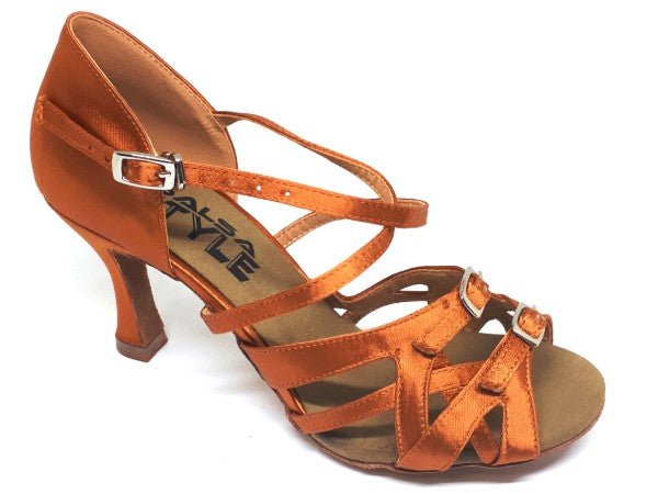 Ruby dark tan no stones - 3" for salsa and bachata dancing