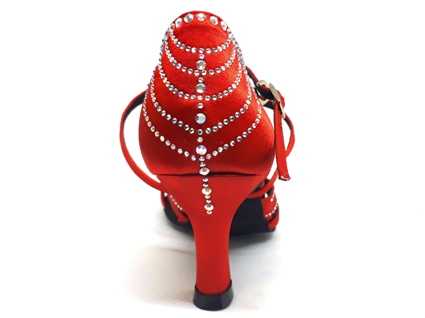 Ruby Red - 2.5" for salsa and bachata dancing