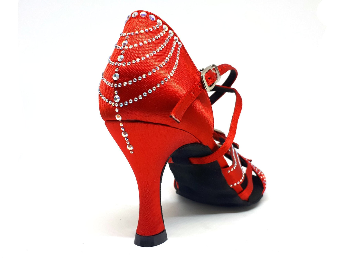 Ruby Red - 3" for salsa and bachata dancing