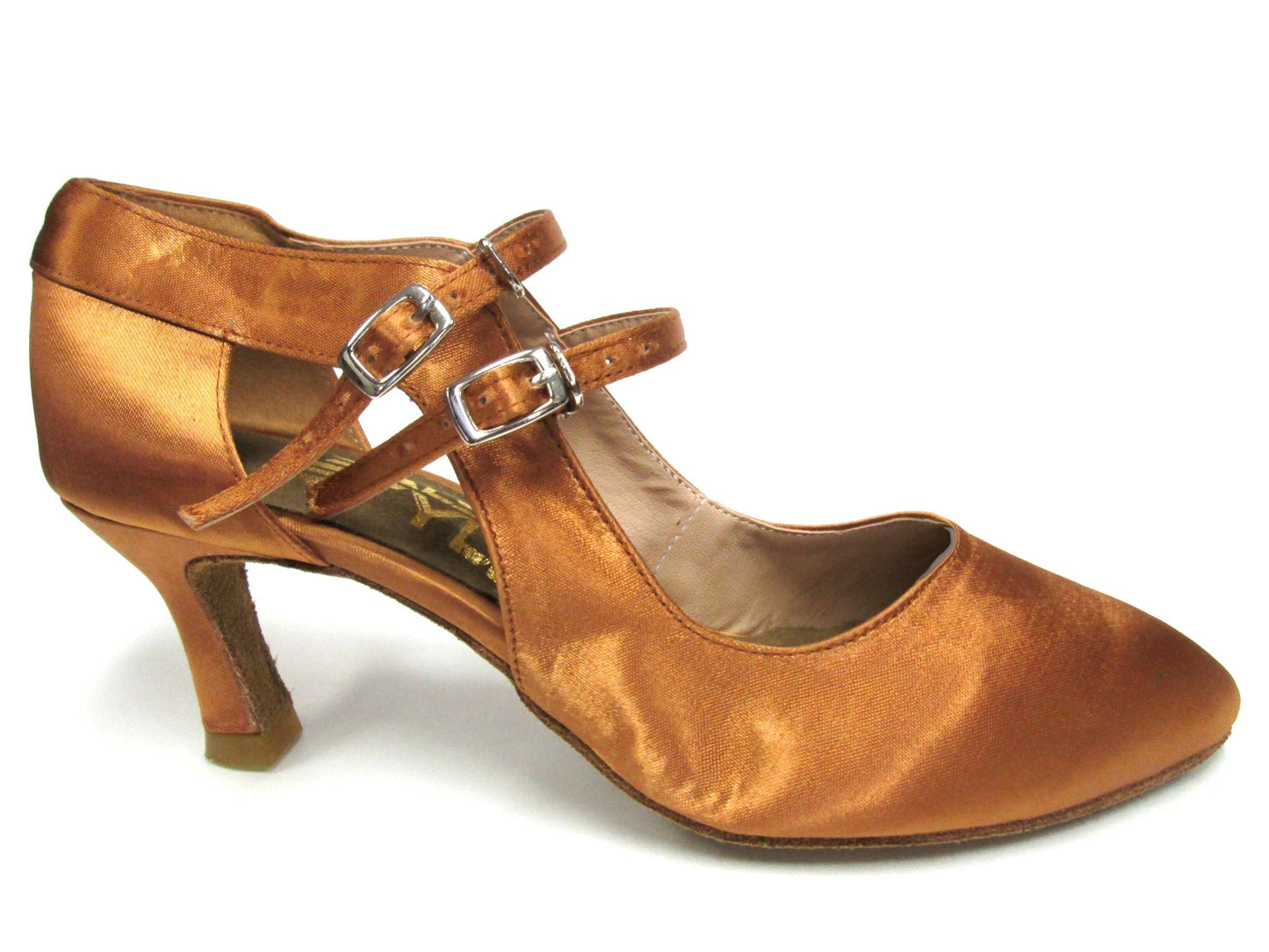 Opal Dark tan - 2.5" for salsa and bachata dancing