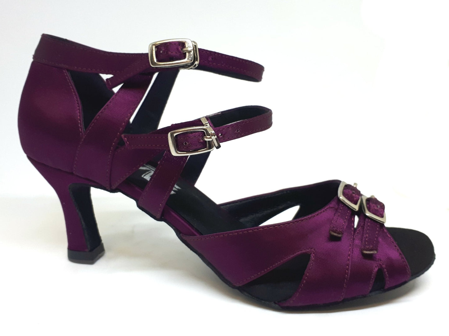 Tosca Purple - 2.5" for salsa and bachata dancing