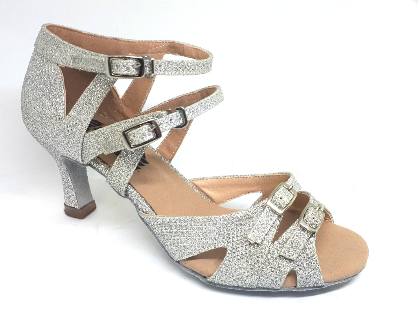 Tosca Silver - 2.5" for salsa and bachata dancing