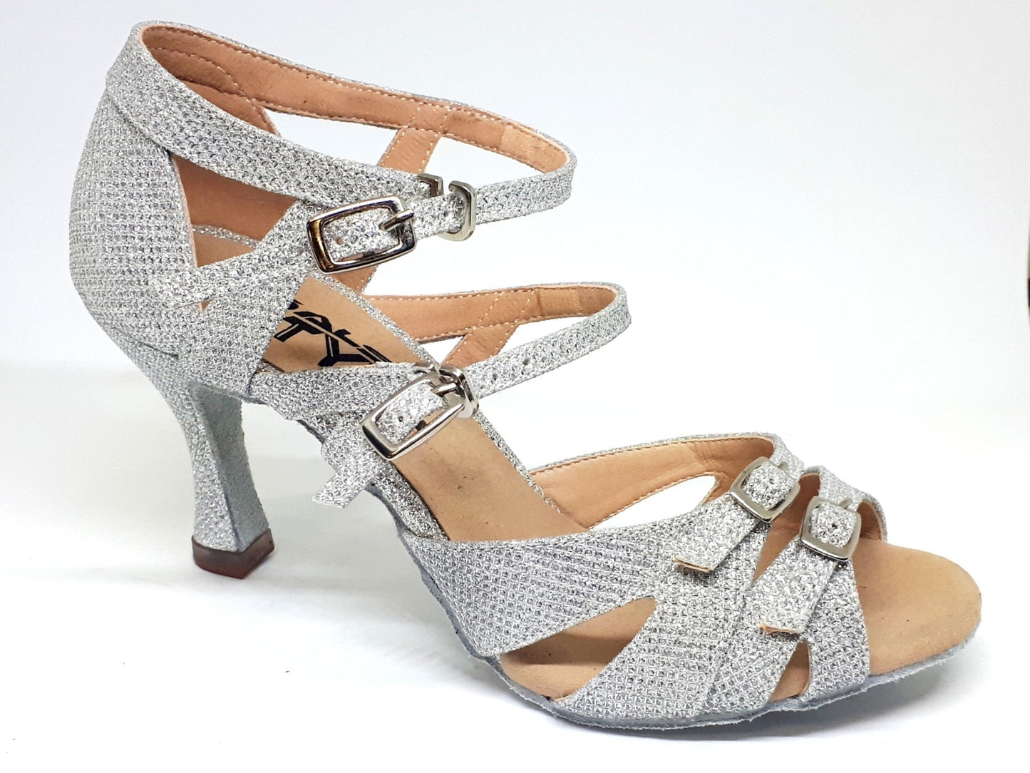 Tosca Silver - 3" for salsa and bachata dancing