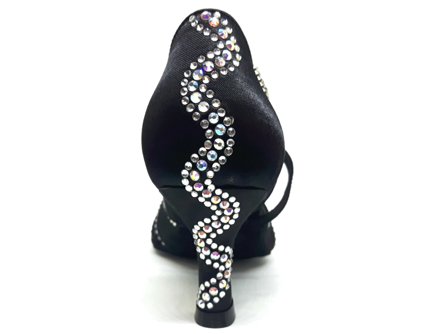 Zircon Black - 2.5" for salsa and bachata dancing