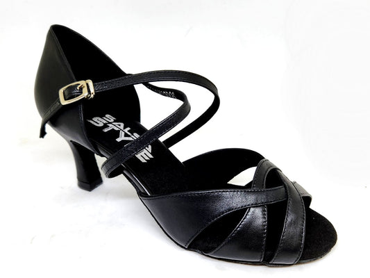 Zircon Cuir Noir- 2.5"