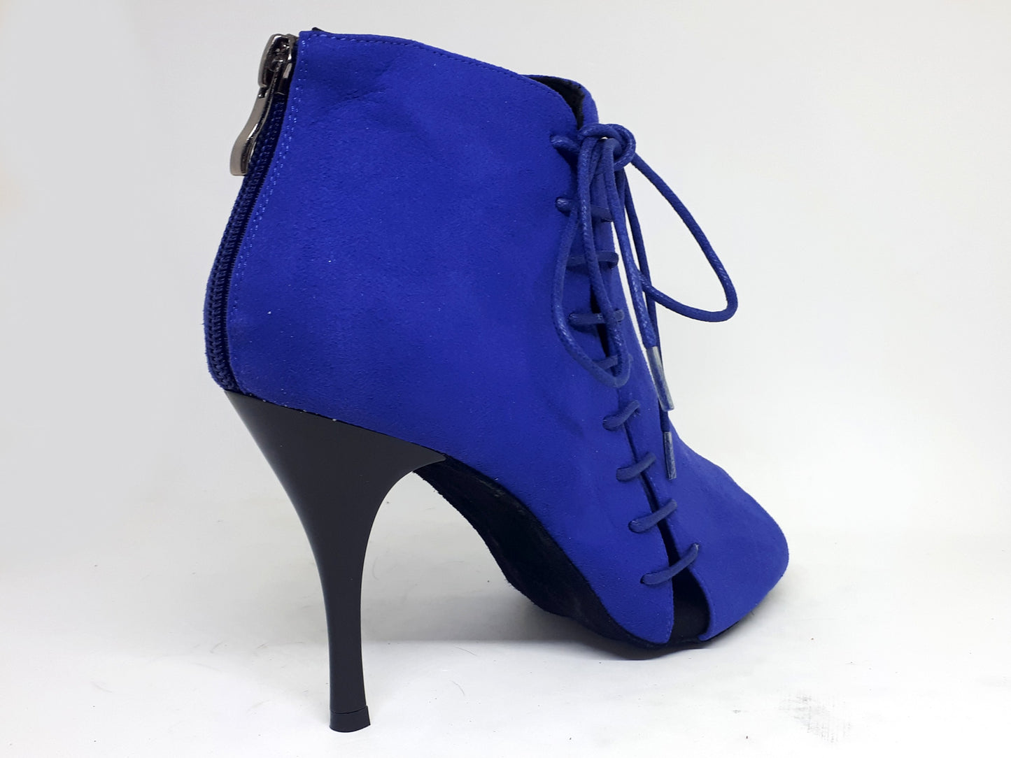 Lazuli Blue suede - Stiletto