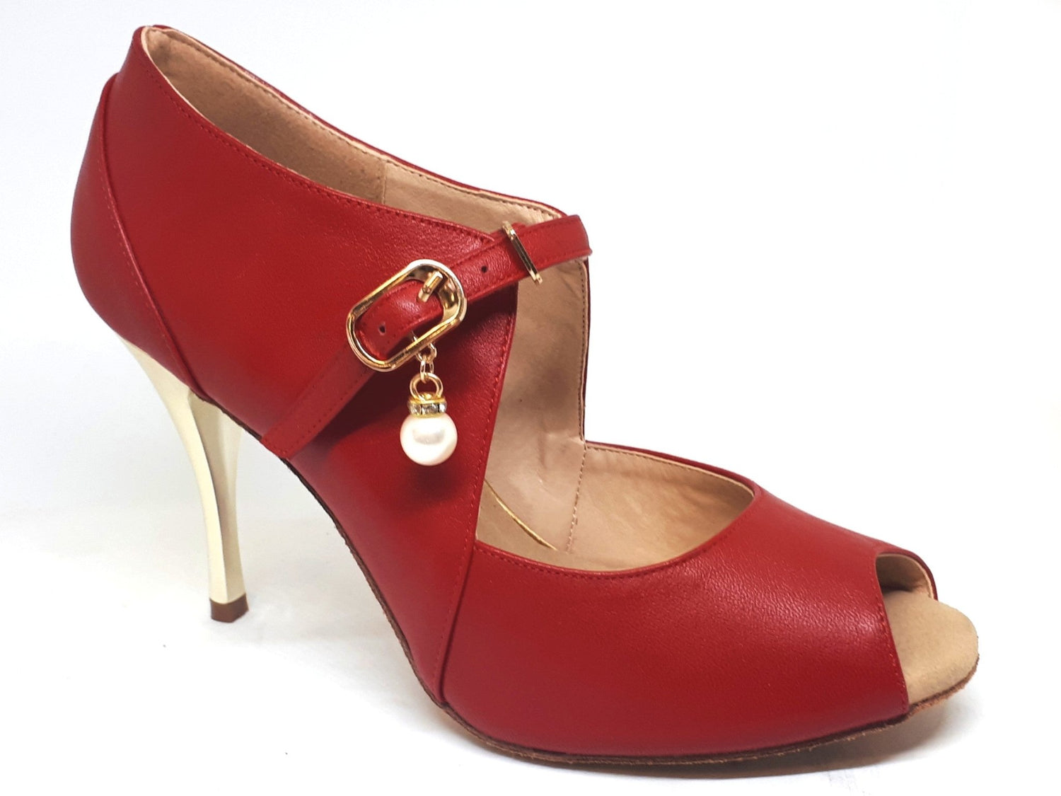Olivine Red - Stiletto for salsa and bachata dancing