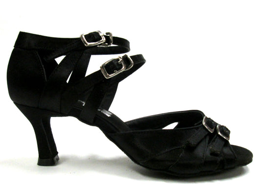 Tosca Black - 2.5" for salsa and bachata dancing